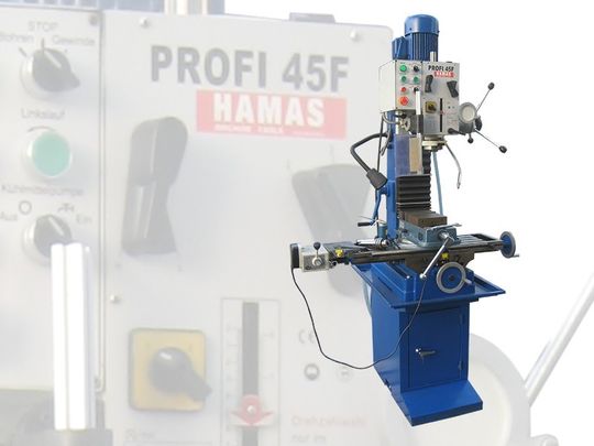 Universal-Fräsmaschine PROFI 45 F - Bohrmaschinen und Fräsmaschinen von HAMAS aus Österreich